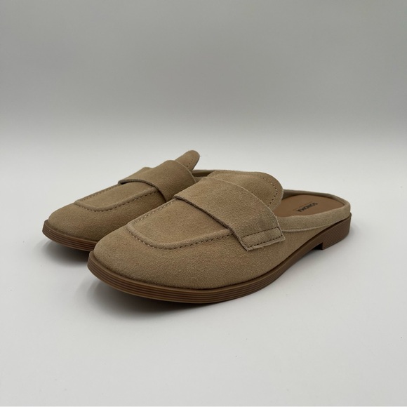 Sonoma Life is Good Slip On Mules Women’s 6.5 Leather Fall Neutral Casual - Picture 1 of 10